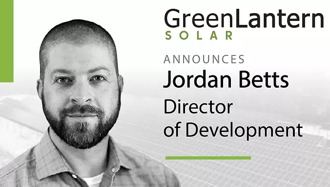 Green Lantern Solar Adds New Director of Development to Expand Company’s Commercial and Grid-scale Solar Development Footprint in the Northeast and Midwest