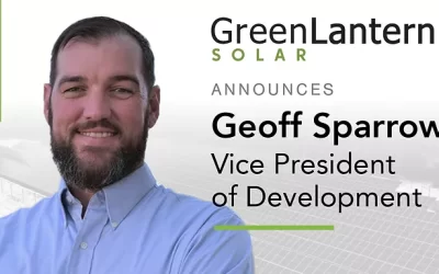 Green Lantern Solar Names Geoff Sparrow as Vice President of Development to Propel Expanding Solar Portfolio