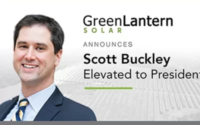 Green Lantern Solar Elevates Scott Buckley to President, Bolsters Leadership Team to Drive Market Expansion